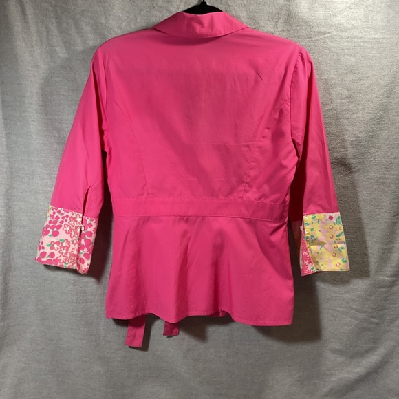 Lily Pulitzer Wrap Blouse - Picture 2 of 6